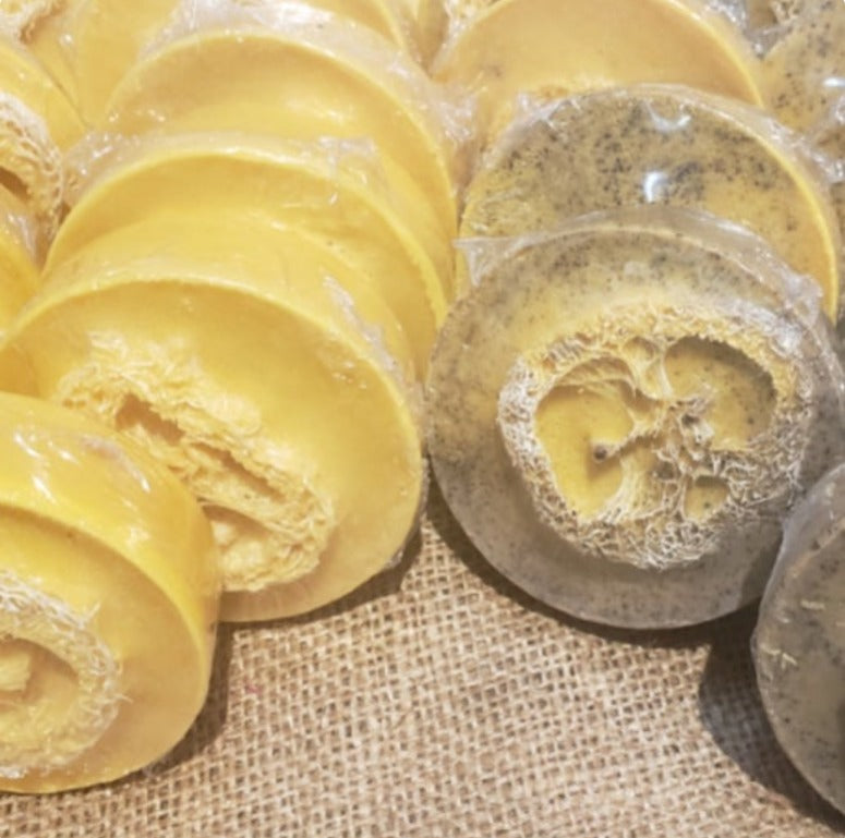 Turmeric Exfoliator Loofah Soap