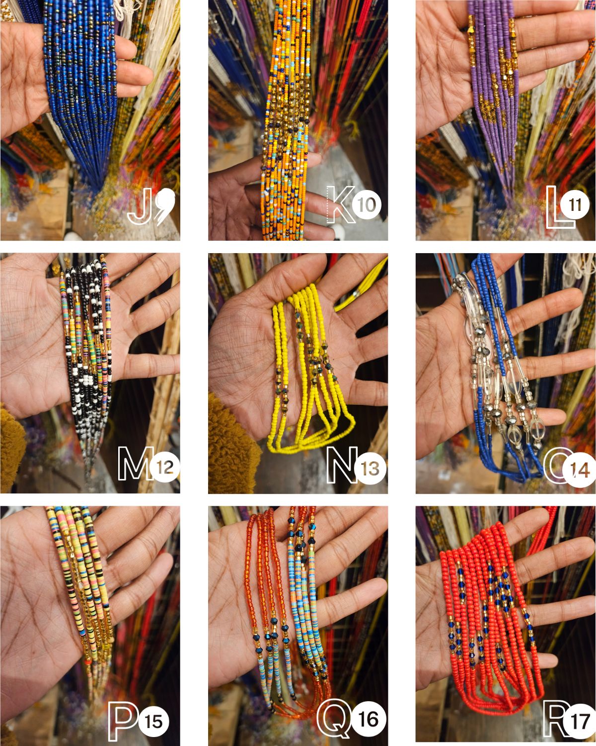 Waist Beads + Adornments