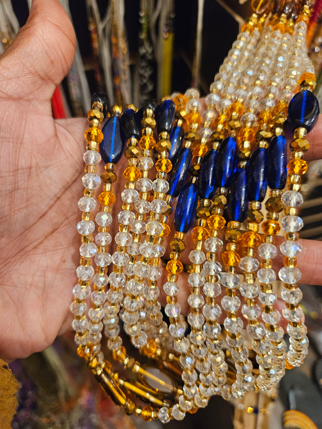 7. Royal Blue/ Orange/ Clear