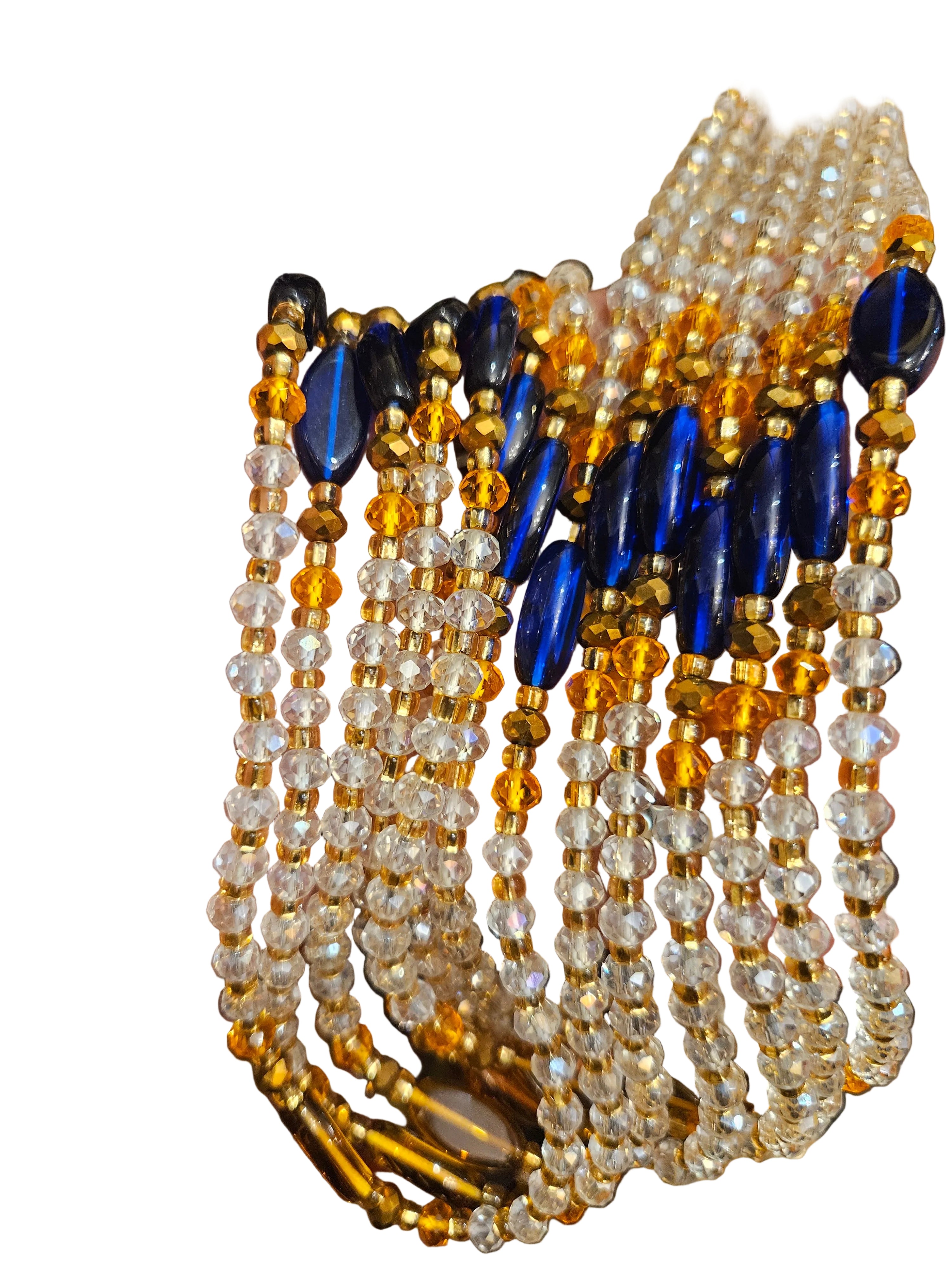 7. Royal Blue/ Orange/ Clear