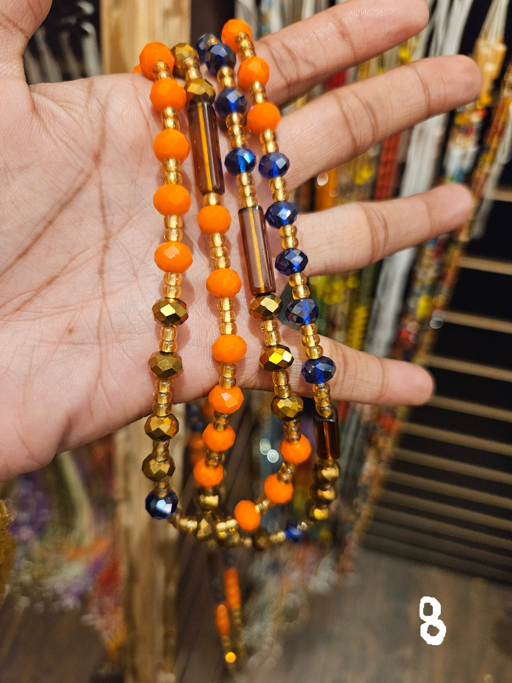 8. Blue/Orange/Copper