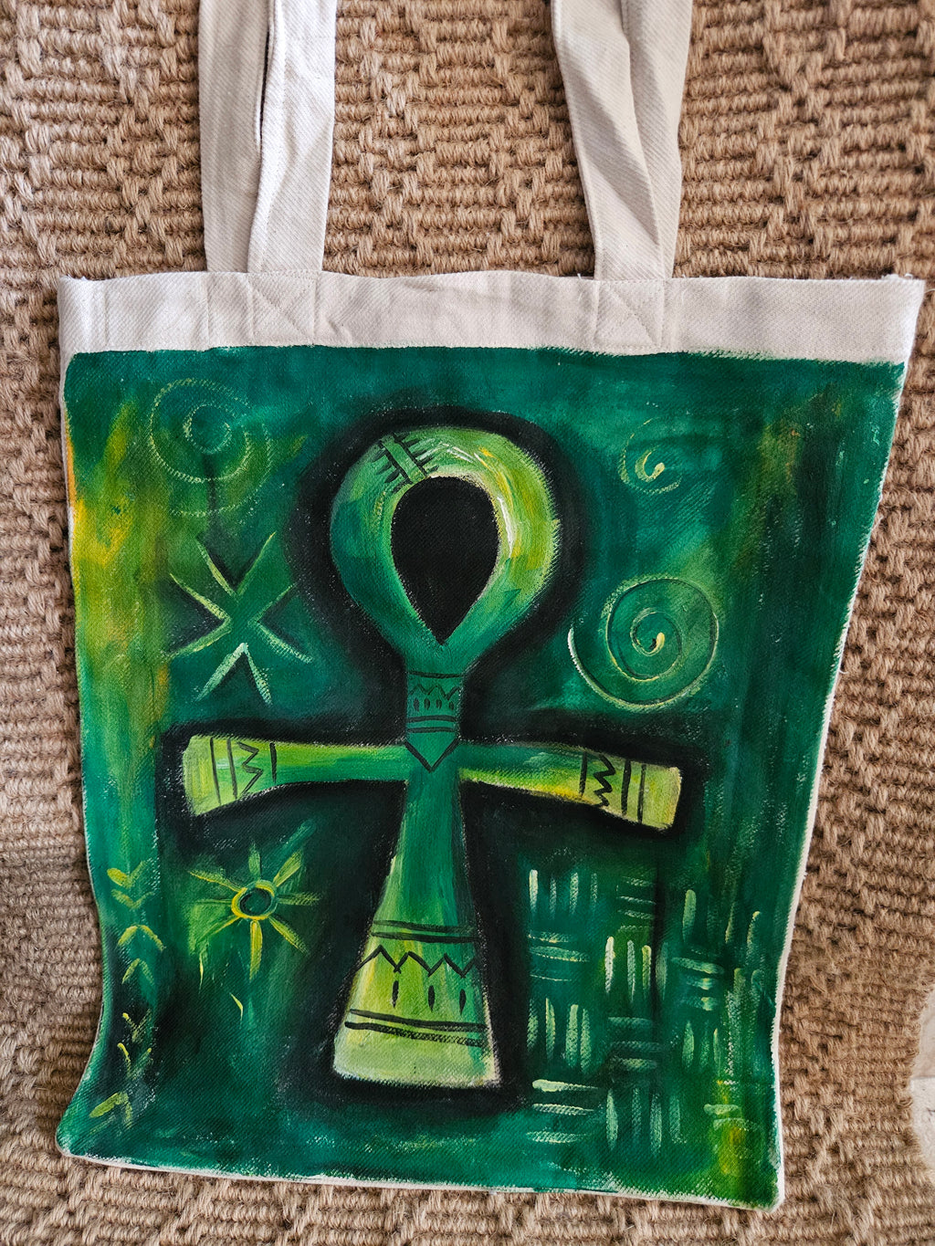 Sacred Symbol Totes – Handmade Bags with Spiritual Power