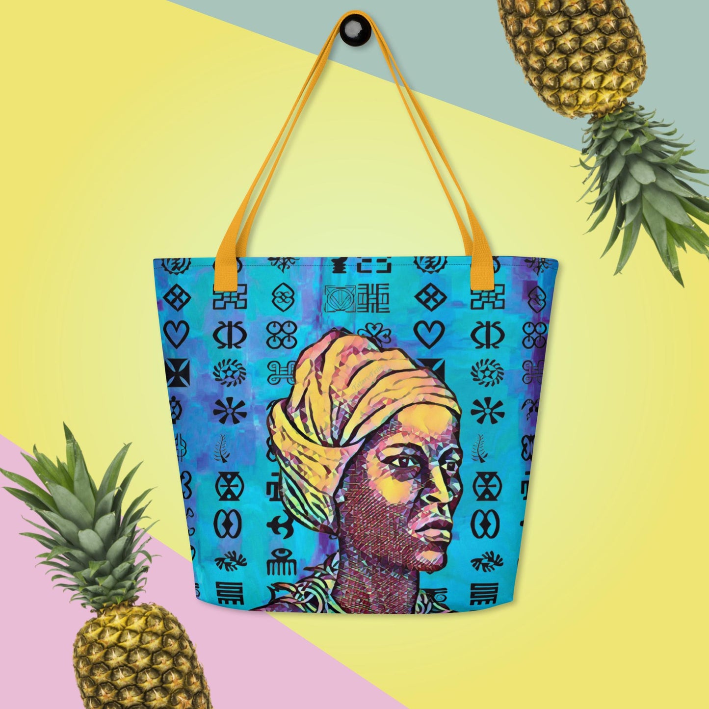 All-Over Print Large Tote Bag